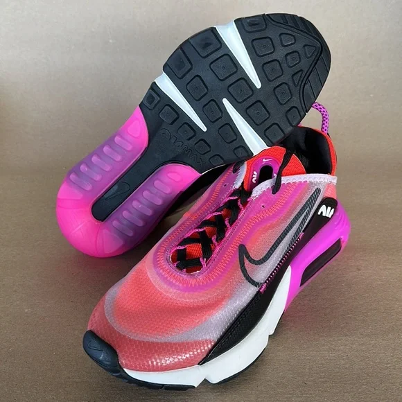 Nike Womens Air Max 2090 Iced Lilac 2020 Pink Purple Running Shoe - Picture 7 of 8